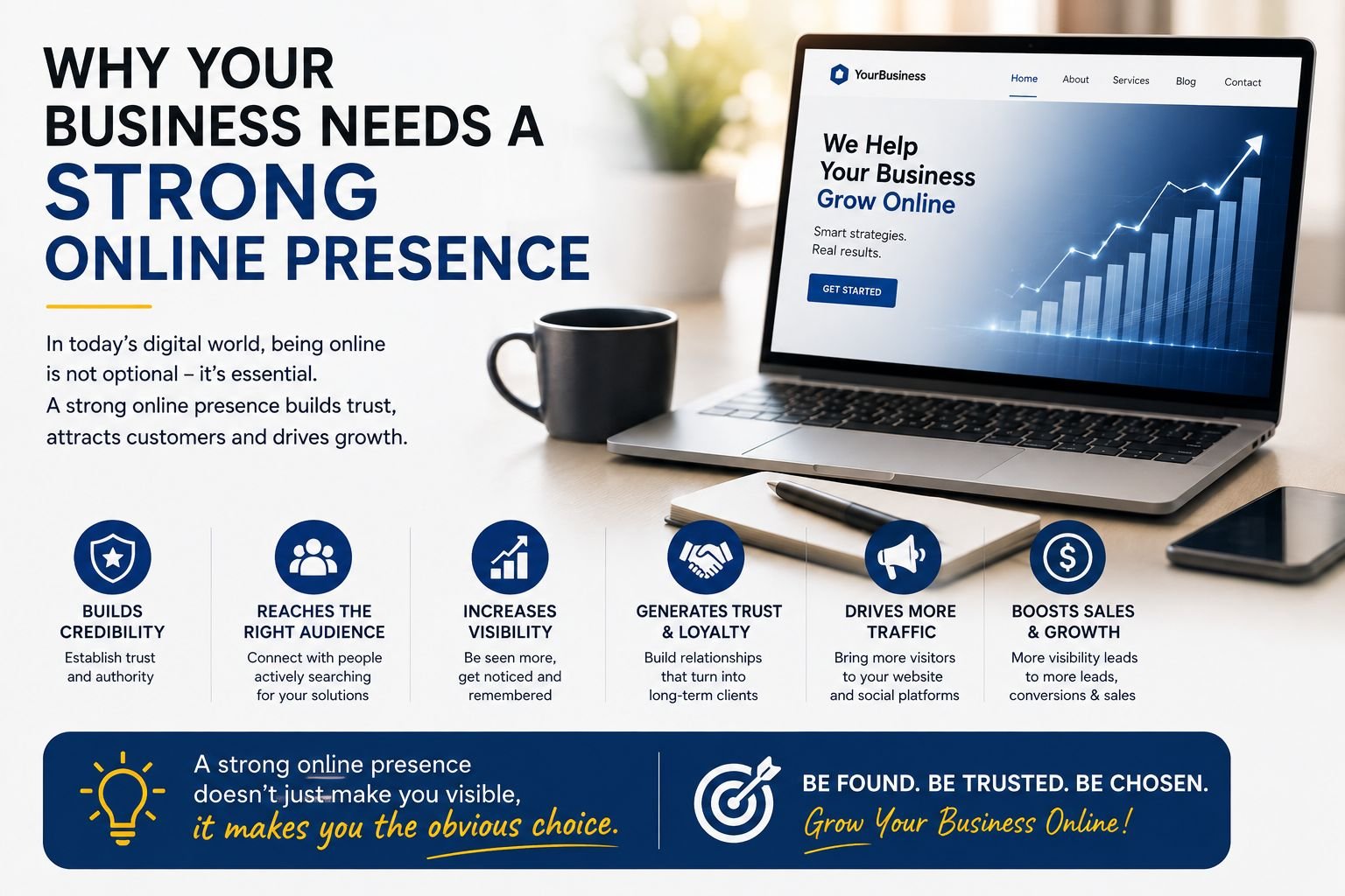 Why Your Business Needs a Strong online presence