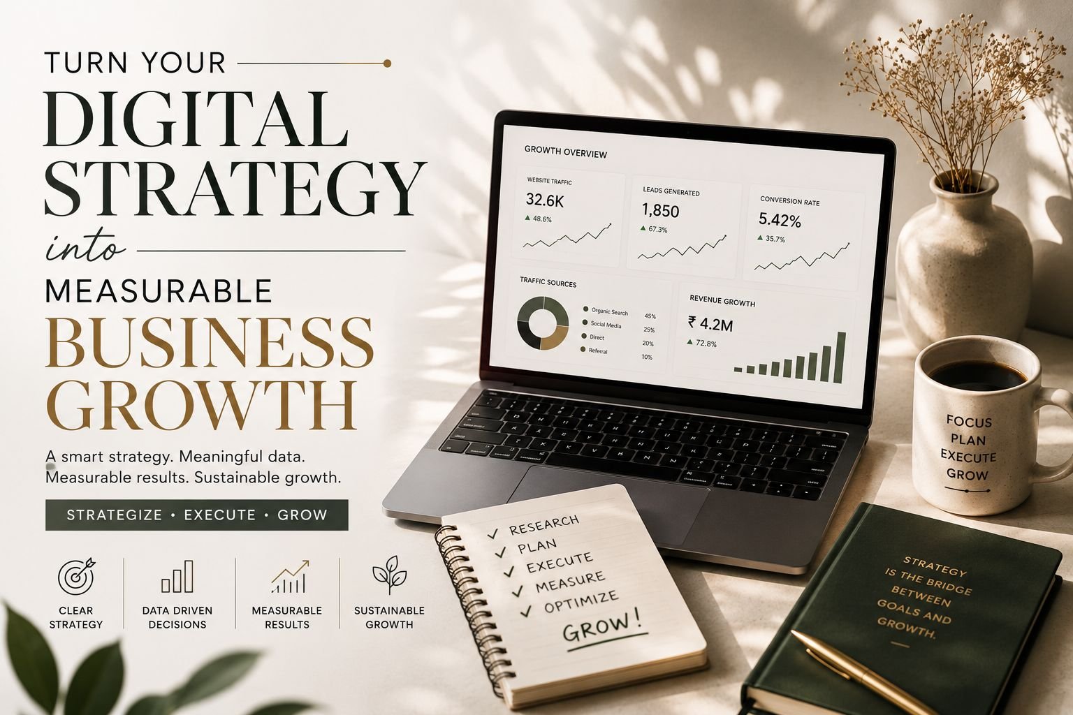 Turn your digital strategy into measurable business growth