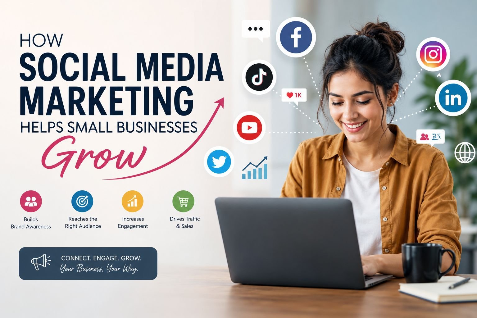 How Social Media Marketing Helps Small Businesses Grow